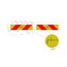 Kit 2 pannelli autocarro portata superiore 3500kg ECE ONU 70/01