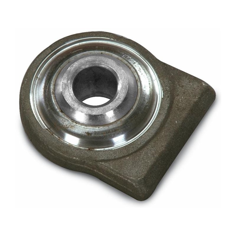 Supporto inferiore rotula sferica seconda categoria con Ã˜ 28mm testa Ã˜ 80mm e interasse 65mm