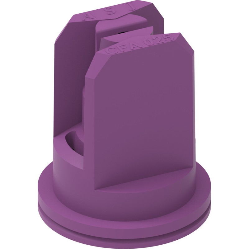 Ugello antideriva ad induzione d'aria viola in plastica