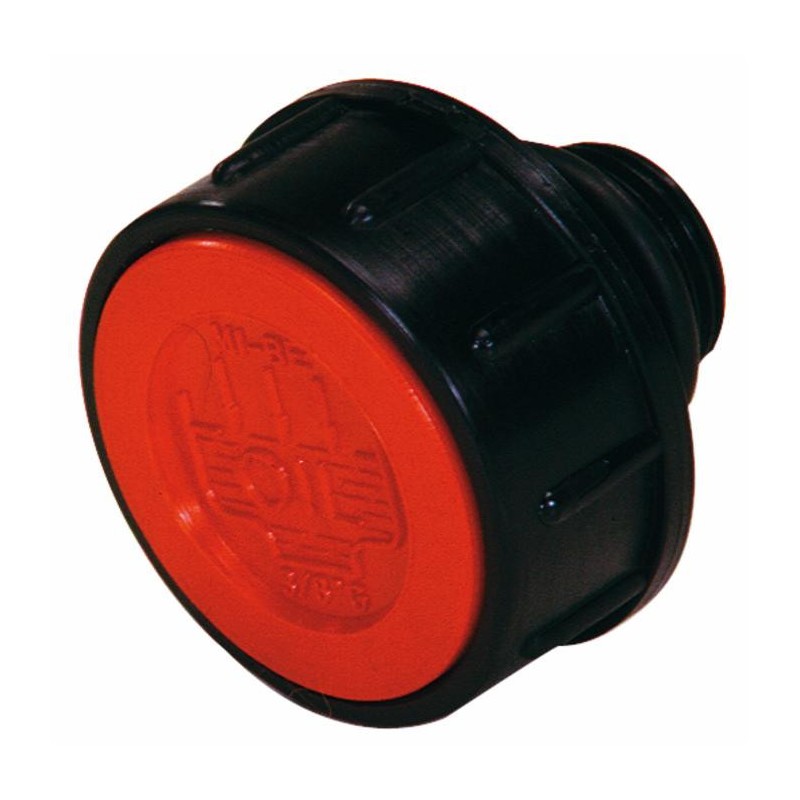 Tappo serbatoio in plastica da M3/4â€ con doppio sfiato
