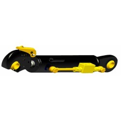 Terzo punto idraulico per trattore alesaggio 50mm Ã˜ stelo 30mm lunghezza 450-600mm con valvola di blocco