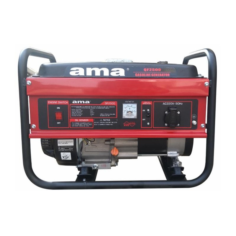 Generatore a benzina Ama monofase con AVR da 168cc 2,2kW