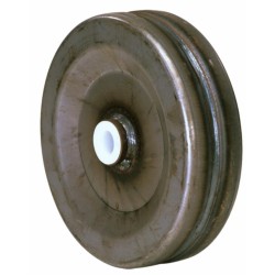 Ruota in lamiera 250x100x30mm