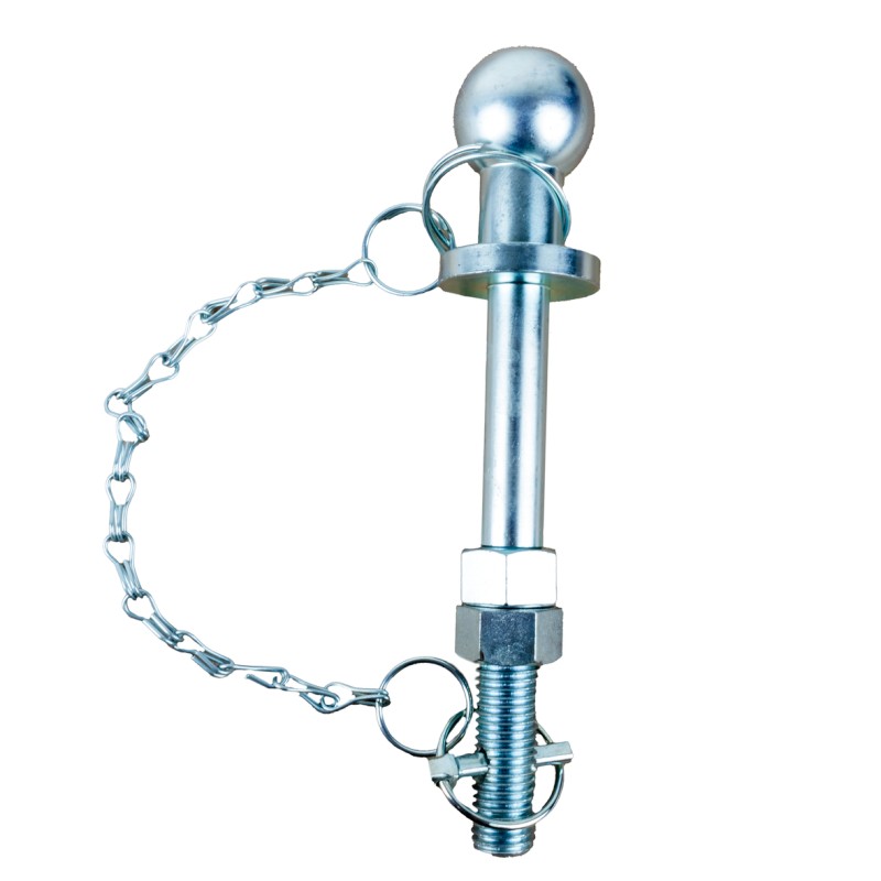 Perno traino a sfera zincato Ã¸22x190mm