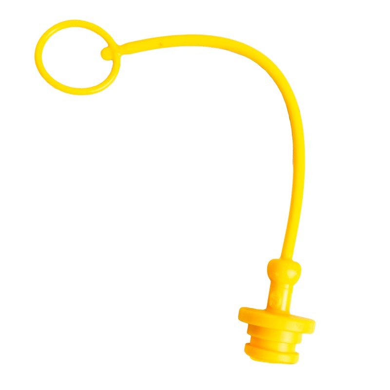 Tappo per innesto rapido giallo femmina da M1/2"