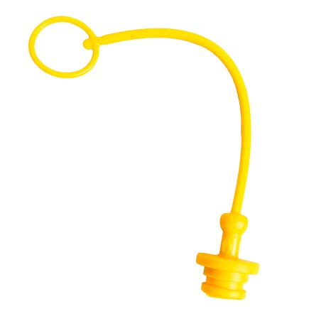 Tappo per innesto rapido giallo femmina da M1/2"