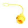 Tappo per innesto rapido giallo femmina da M1/2"