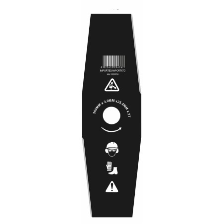 Disco decespugliatore a 2 denti diametro 300
