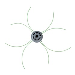 Testina multifilo universale per decespugliatore in alluminio