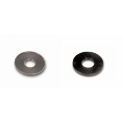 Guarnizione in PVC per vetri cabina con Ã˜ esterno 35mm e Ã˜ interno 9mm