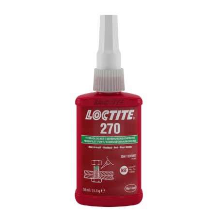 LoctiteÂ®270 blocca viti/cuscinetti 50ml