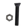 Bullone testa ovale M10x55 con dado