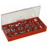 Assortimento rondelle in alluminio da 1575 pezzi