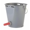 Secchio da 8 lt per alimentazione vitelli con poppatoio