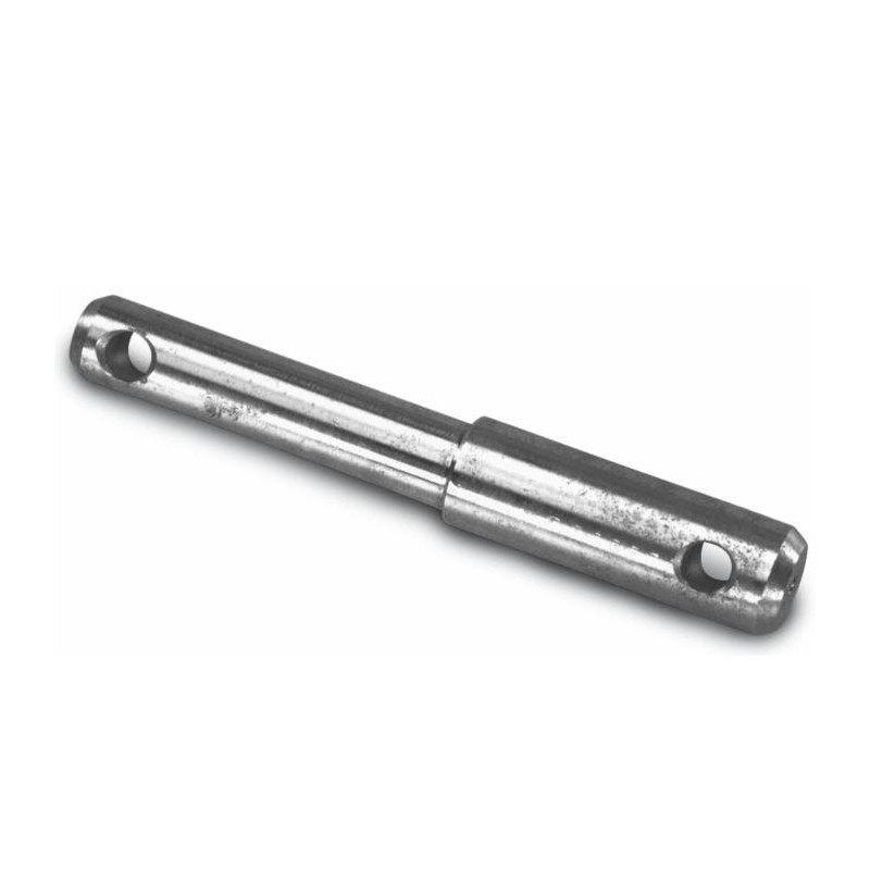 Perno doppio a saldare corpo Ã¸ 22-28mm e fori Ã¸ 12mm