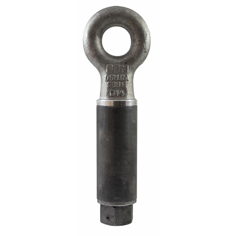 Occhione di aggancio girevole per rimorchi omologato Ã˜ foro interno 50mm con bussola