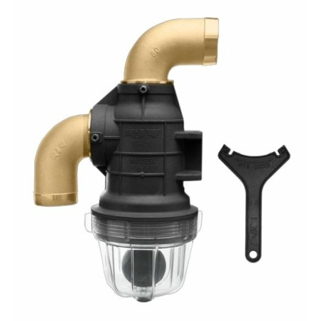 Valvola sifone raccordo curvo Ã¸60mm