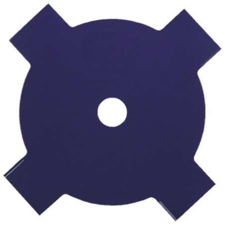 Disco di ricambio per decespugliatore con 4 denti in acciaio Ã˜ esterno 255mm Ã˜ foro 25,4mm