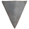Vomerina a saldare larghezza 270mm e lato obliquo 310mm