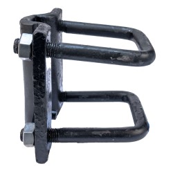 Staffa fissaggio molla quadra 25x25