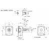 Supporto tirocinghia albero cilindrico Ã˜ 18mm per pompa gruppo 1