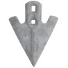 Vomerina sarchiante 200x200mm per ancora estirpatore