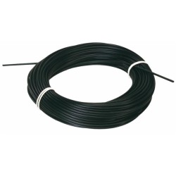Guaina plastificata nera Ã¸ 16mm