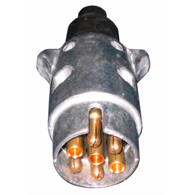 Spina a 7 poli 12v in alluminio