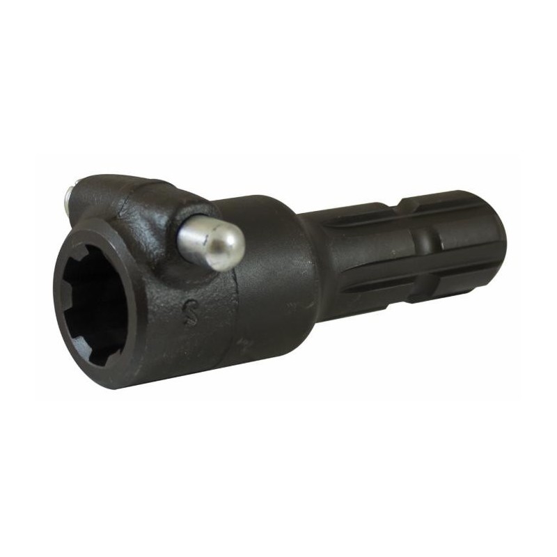 Riduzione per presa di forza 1" 3/8 Z6 con pulsante
