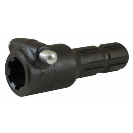 Riduzione per presa di forza 1" 3/8 Z6 con pulsante
