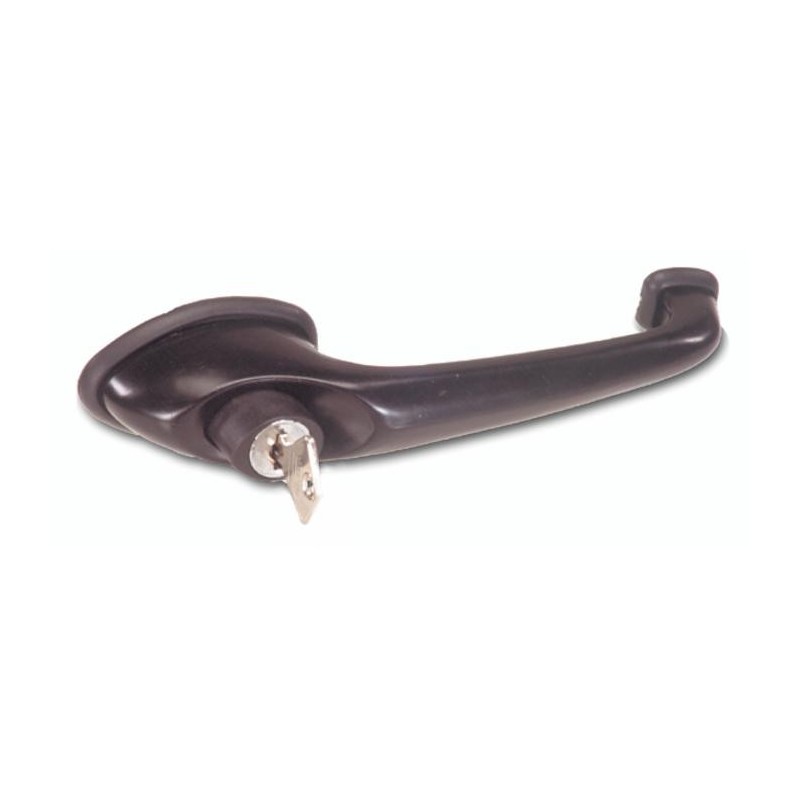 Maniglia per cabina trattore in zama dx-sx con chiave
