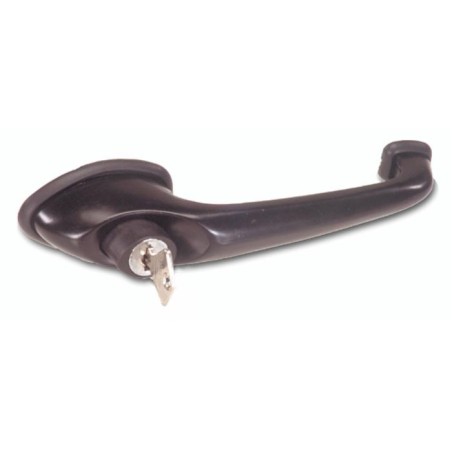 Maniglia per cabina trattore in zama dx-sx con chiave