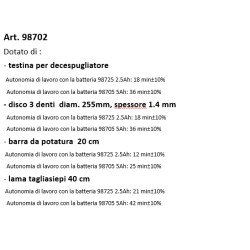Multifunzione a batteria Freemow  40V