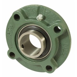 Supporto a flangia tonda autoallineante UCFC 210 con cuscinetto Ã˜ 50mm