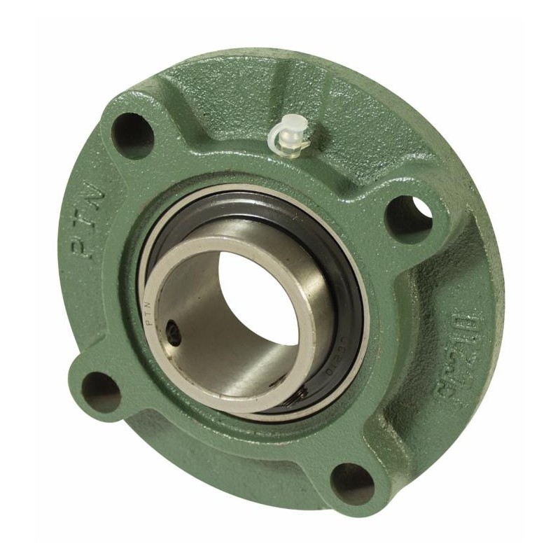 Supporto a flangia tonda autoallineante UCFC 210 con cuscinetto Ã˜ 50mm