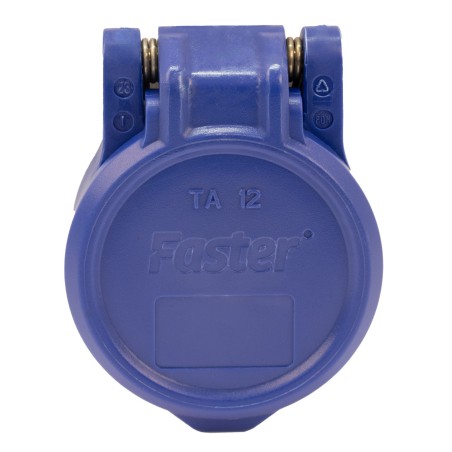 Tappo di protezione automatico blu per innesto femmina M1/2"