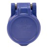 Tappo di protezione automatico blu per innesto femmina M1/2"