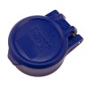 Tappo di protezione automatico blu per innesto femmina M1/2"