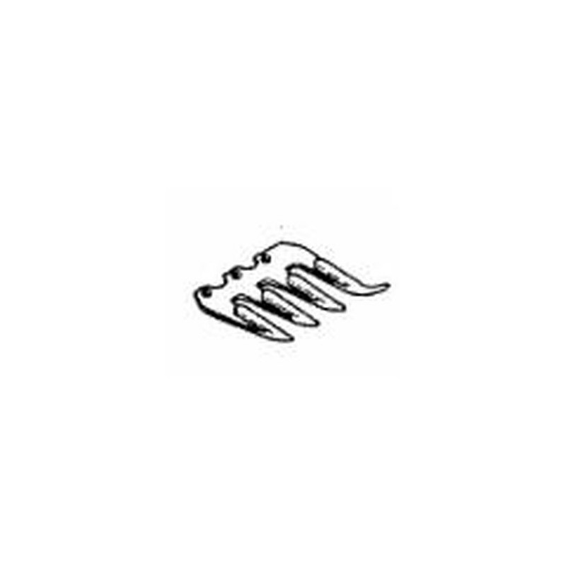 Primo dente completo adattabile BCS Duplex 59027955 e Gribaldi & Salvia