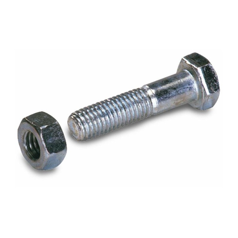 Bullone esagonale M12x80 per staffe