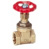 Valvola a saracinesca in ottone F-F con filetto 3"