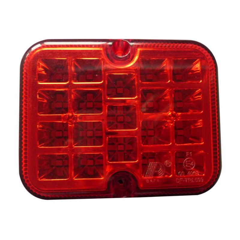 Fanale LED retronebbia 101x81mm