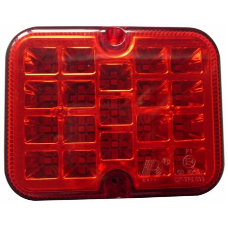 Fanale LED retronebbia 101x81mm