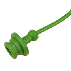 Tappo per innesto rapido verde femmina da M1/2"