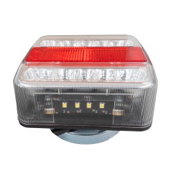 Kit luci con fanali a LED magnetico 12V cavo 7,5m + 2,5m tra fanali