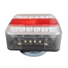 Kit luci con fanali a LED magnetico 12V cavo 7,5m + 2,5m tra fanali
