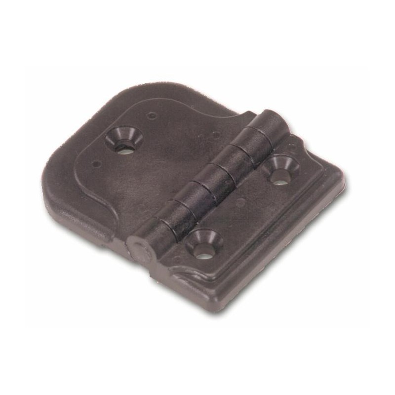 Cerniera in plastica per portiera larghezza 90mm e intereasse 50mm