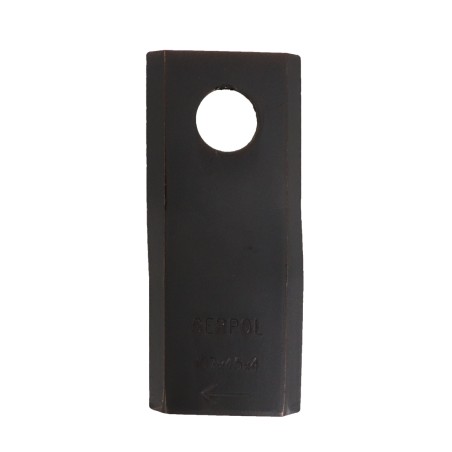 Coltello per falciatrice lunghezza 107mm foro Ã˜ 18,2mm