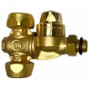 Getto Braglia M65 antigoccia con ghiera per ugelli Ã˜ 18mm