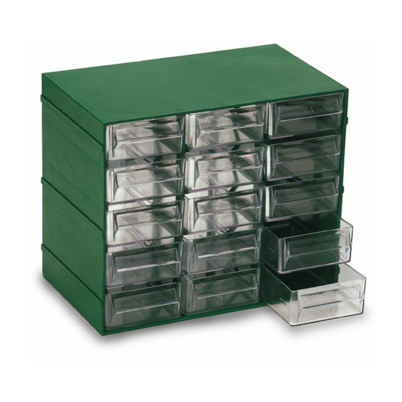 Cassettiera 228X190X140 con 15 cassetti